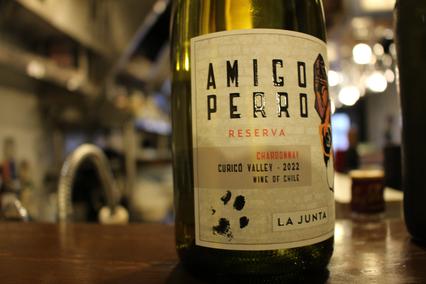 2024年11月 月替わり白ワイン ラ・フンタ アミーゴ・ペロ シャルドネ レゼルヴァ 2022 白 チリ産