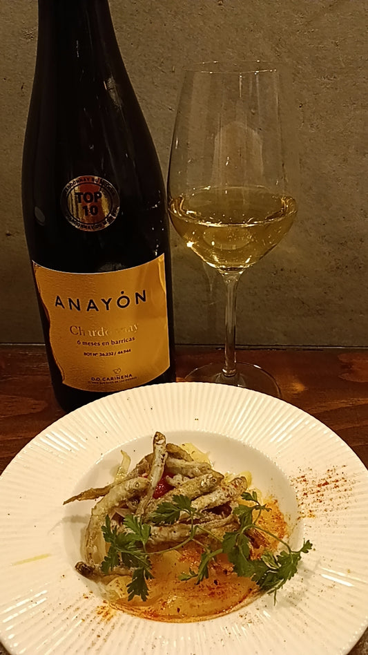 ２０２６年３月　【ペアリング】月替わり白ワイン　シャルドネ　2024　白　スペイン産